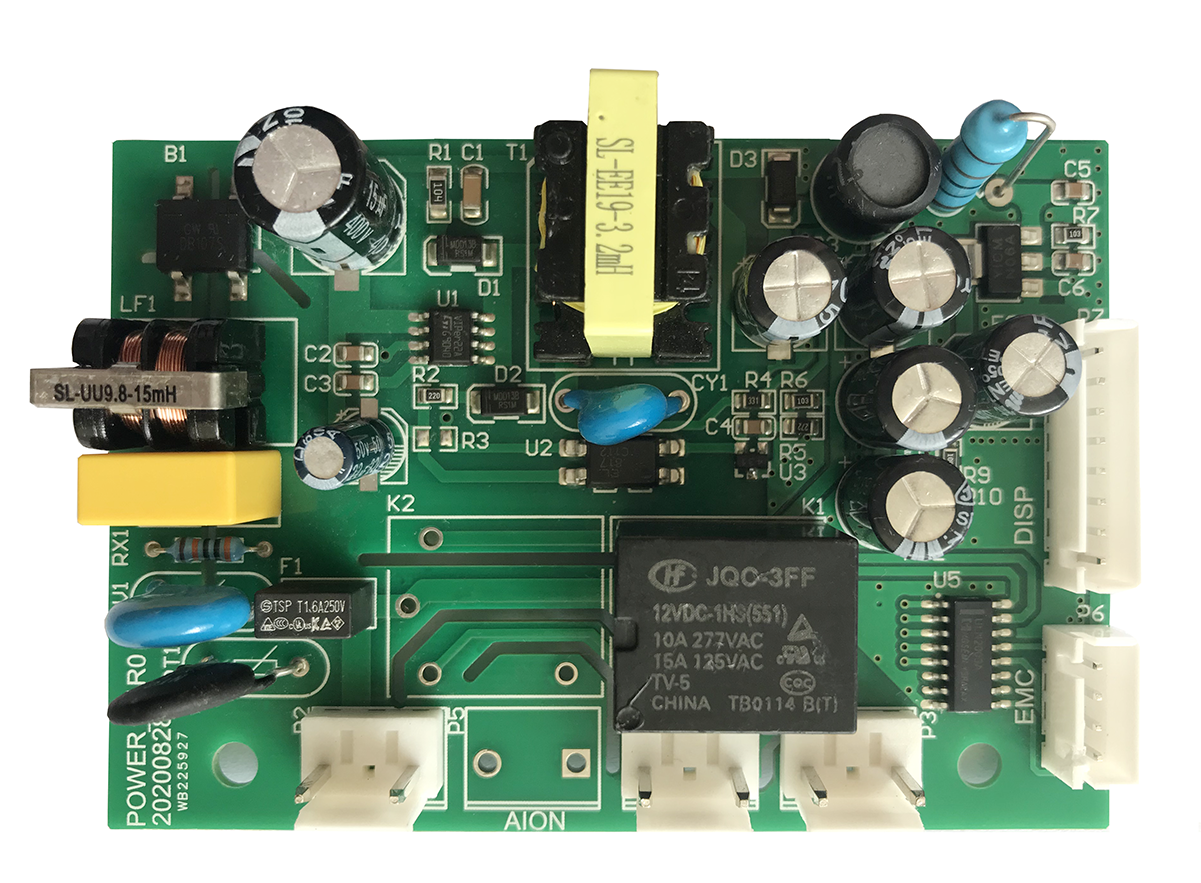 Oxygen generator display board and power supply board